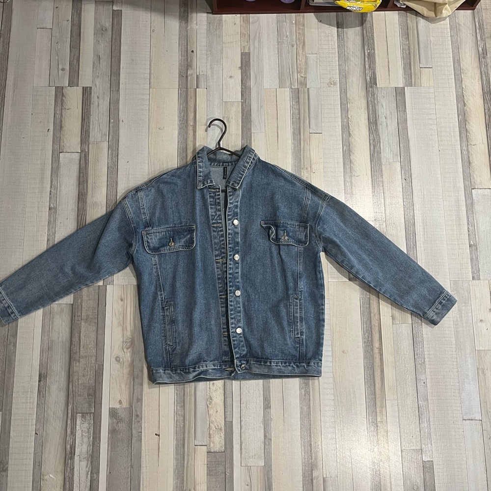 PrettyLittleThing Light Blue Denim Jacket
